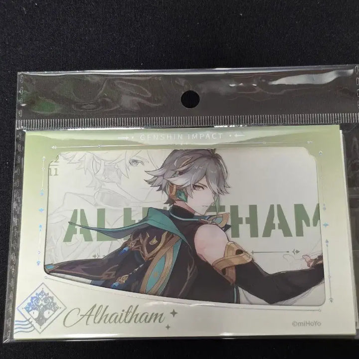 [BUNJANG] Genshin Impact Sumeru Alhaitham Transparent Postcard / 원신 pc 수메르 투명 포스트 카드 알하이탐