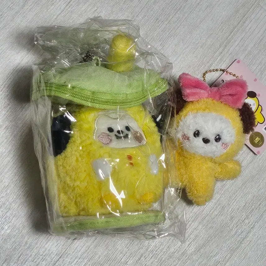 [BUNJANG] BTS Jimin CHIMMY BT21 Doll Keyring Set / BT21  BTS 지민 치미 인형 키링 2종 세트