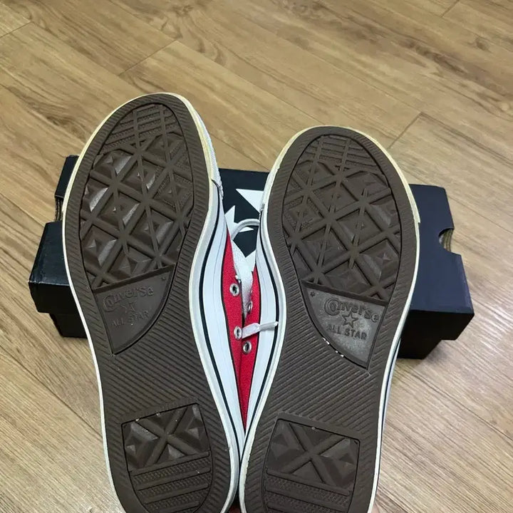 [BUNJANG] Converse All Star Red Sneakers / 컨버스 올스타 레드