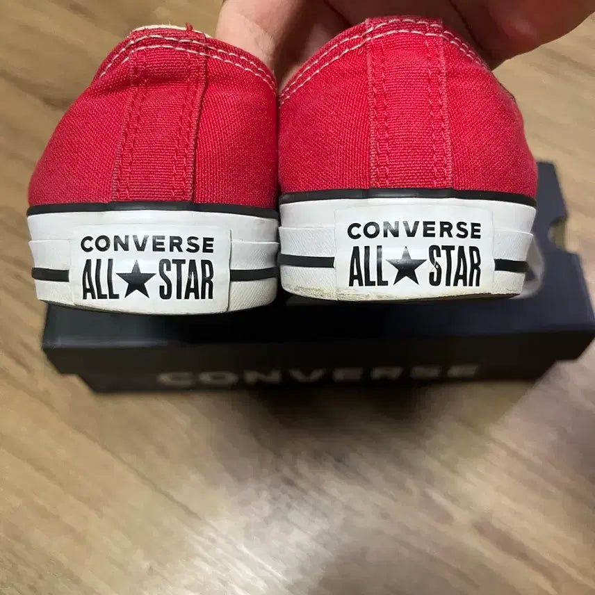 [BUNJANG] Converse All Star Red Sneakers / 컨버스 올스타 레드