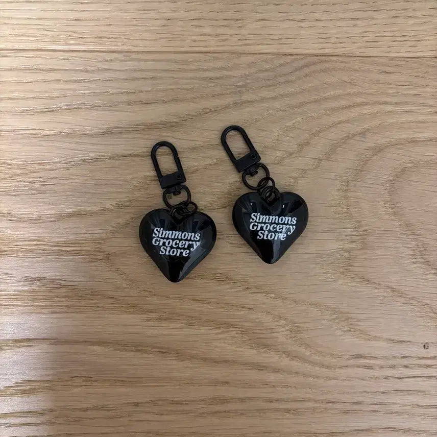 [BUNJANG] Heart Keychain Bundle Set / 하트 키링 2개 일괄