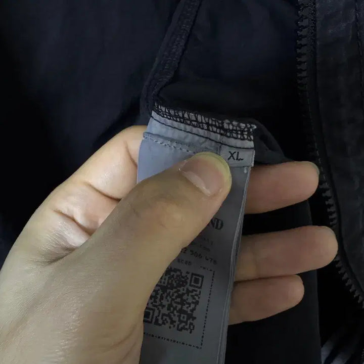 [BUNJANG] Stone Island 113WN Overshirt Black 21FW XL / 스톤아일랜드 올드이펙트 오버셔츠 블랙 21FW