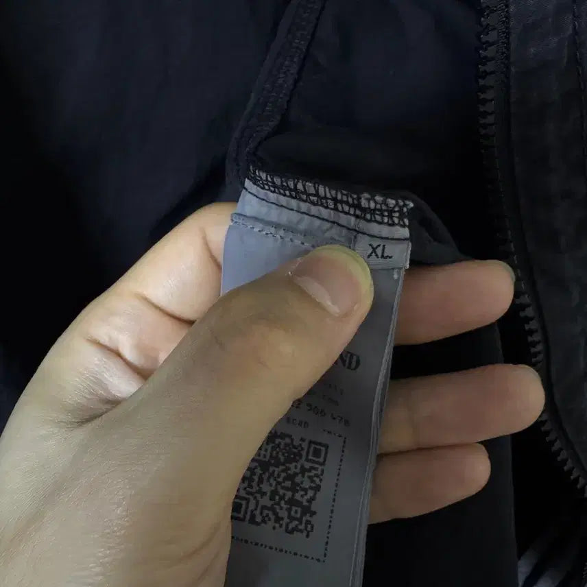 [BUNJANG] Stone Island 113WN Overshirt Black 21FW XL / 스톤아일랜드 올드이펙트 오버셔츠 블랙 21FW