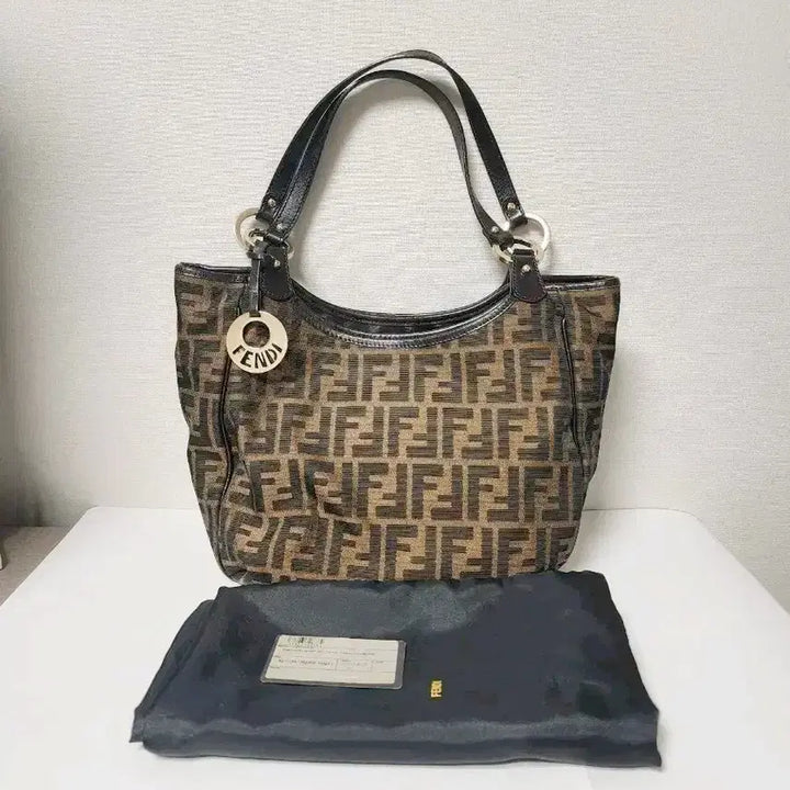 [BUNJANG] Fendi FF Logo Tote Bag / 펜디 FF로고 토트 겸 숄더백