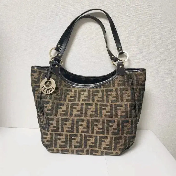 [BUNJANG] Fendi FF Logo Tote Bag / 펜디 FF로고 토트 겸 숄더백