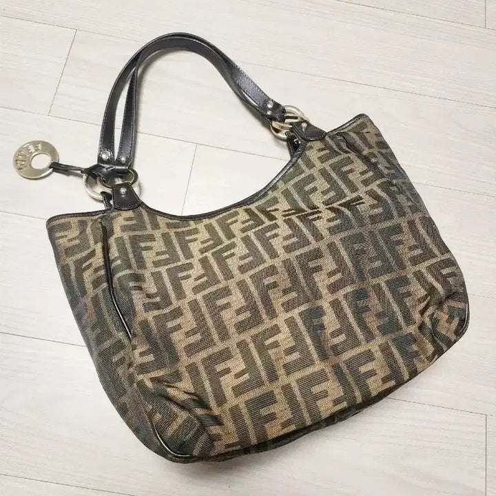 [BUNJANG] Fendi FF Logo Tote Bag / 펜디 FF로고 토트 겸 숄더백