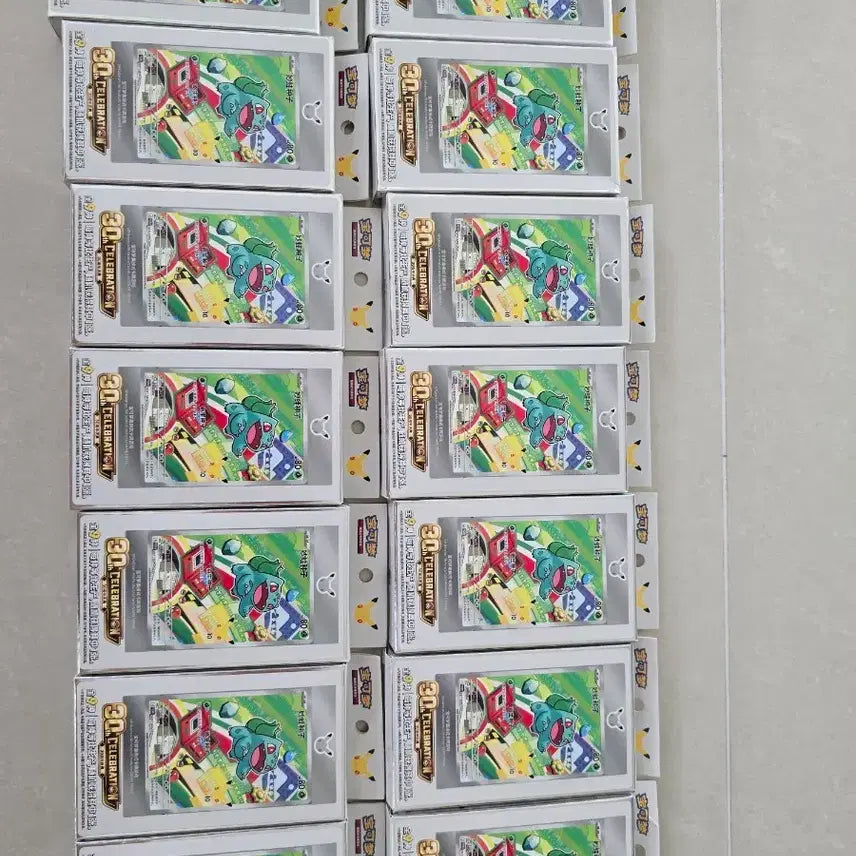 [BUNJANG] Pokemon Card 30th Anniversary Reprint First Partner Pack Sealed / 포켓몬 카드 30주년 중판 퍼스트파트너 미개봉