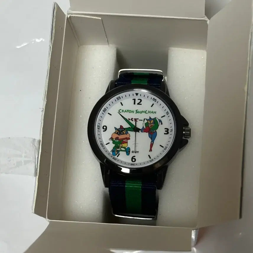[SOLD OUT] 미사용) 짱구는못말려 랜덤 손목시계
