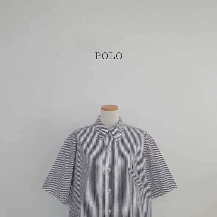 [BUNJANG] Polo Ralph Lauren Striped Short Sleeve Shirt / No.26050715 폴로 스트라이프 반팔 셔츠