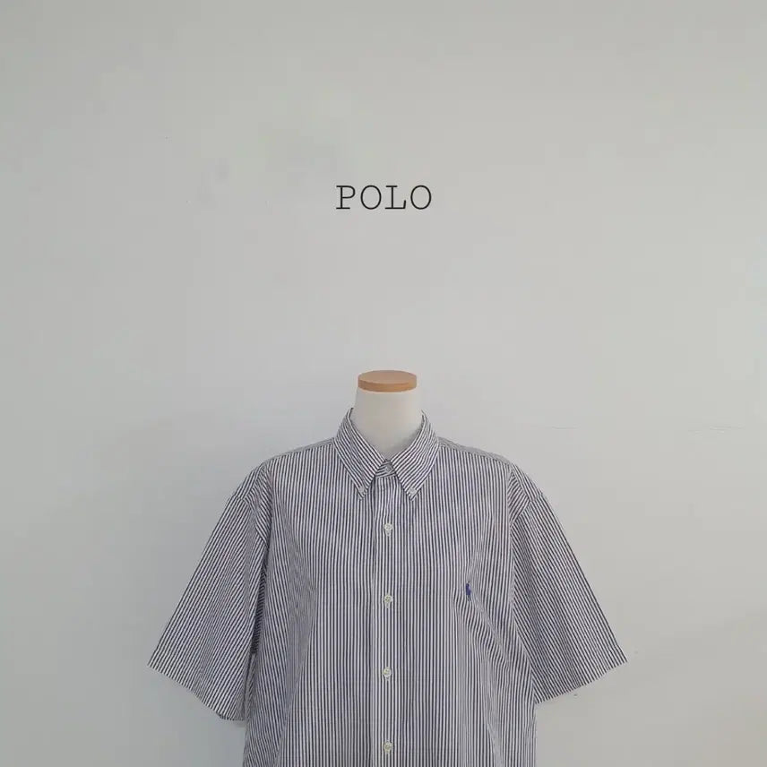[BUNJANG] Polo Ralph Lauren Striped Short Sleeve Shirt / No.26050715 폴로 스트라이프 반팔 셔츠