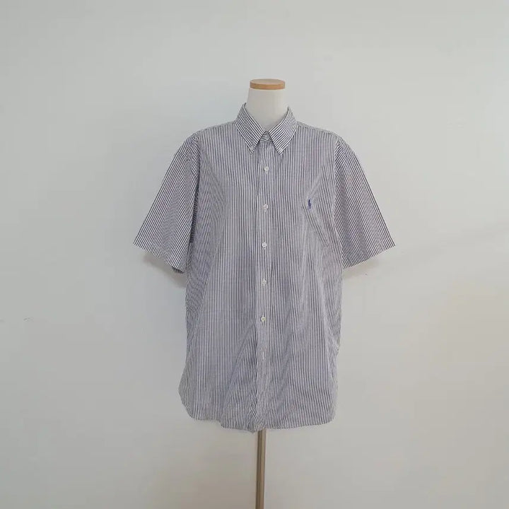 [BUNJANG] Polo Ralph Lauren Striped Short Sleeve Shirt / No.26050715 폴로 스트라이프 반팔 셔츠