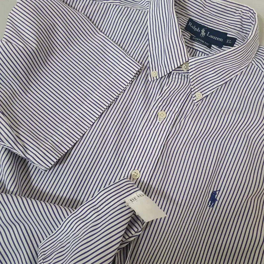[BUNJANG] Polo Ralph Lauren Striped Short Sleeve Shirt / No.26050715 폴로 스트라이프 반팔 셔츠