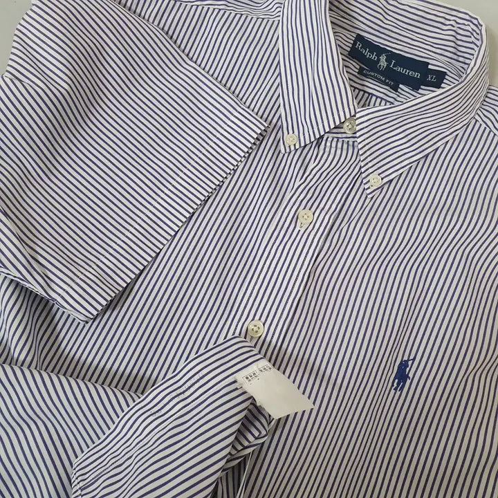 [BUNJANG] Polo Ralph Lauren Striped Short Sleeve Shirt / No.26050715 폴로 스트라이프 반팔 셔츠