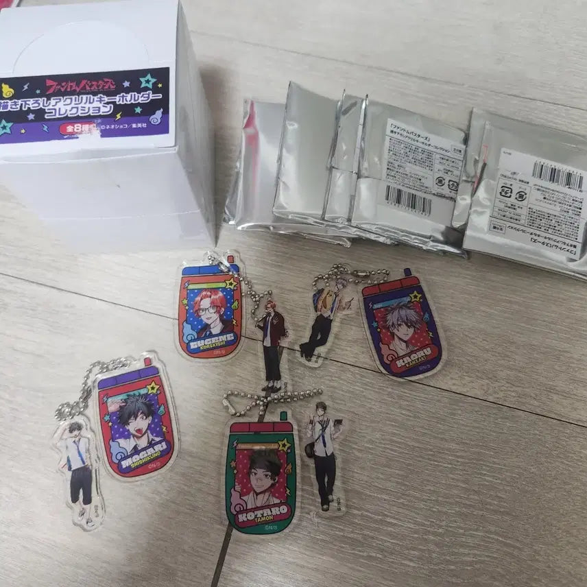[BUNJANG] Phantom Busterz Medicus Pop-up Acrylic Keyring Full Set / 팬텀버스터즈 메디코스 팝업 아크릴 키링 전종