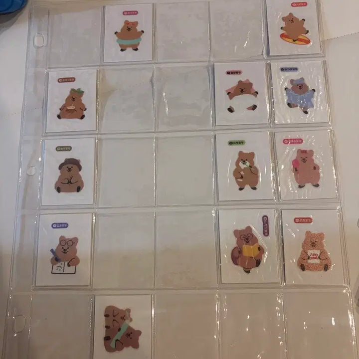 [BUNJANG] Quokka Sticker Collection (46 pcs) / 쿼카 띠부씰 46개