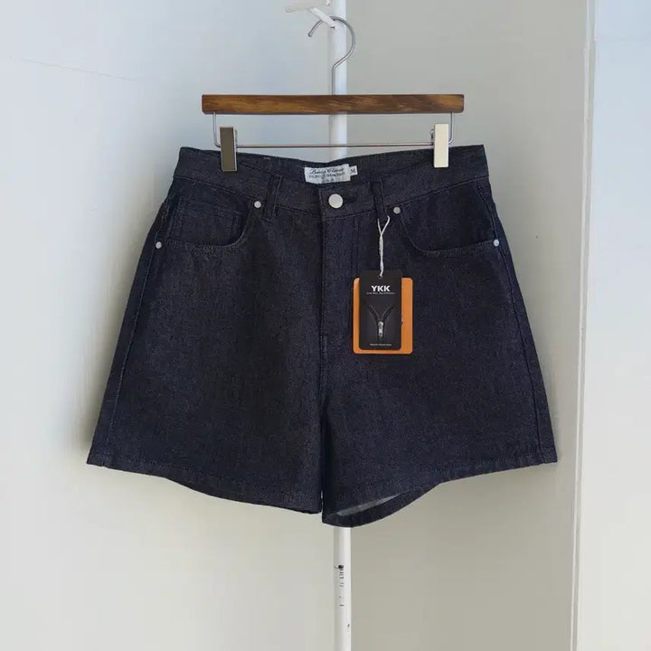 [BUNJANG] Indigo Denim Shorts (Size M) / 교신안함)논페이드 인디고 데님 쇼츠