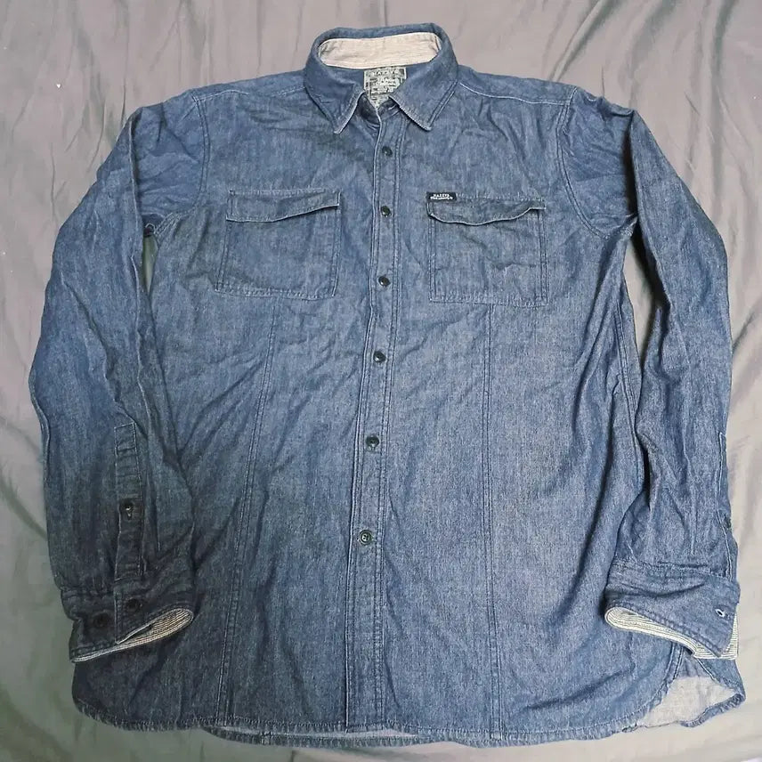 [BUNJANG] Hazzys British London Classic Denim Shirt / 영국의 감성 헤지스 데님 셔츠