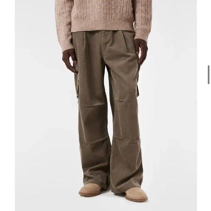 [BUNJANG] SUARE Corduroy Cargo Parachute Pants / 수아레 코듀로이 카고 파라슈트 팬츠
