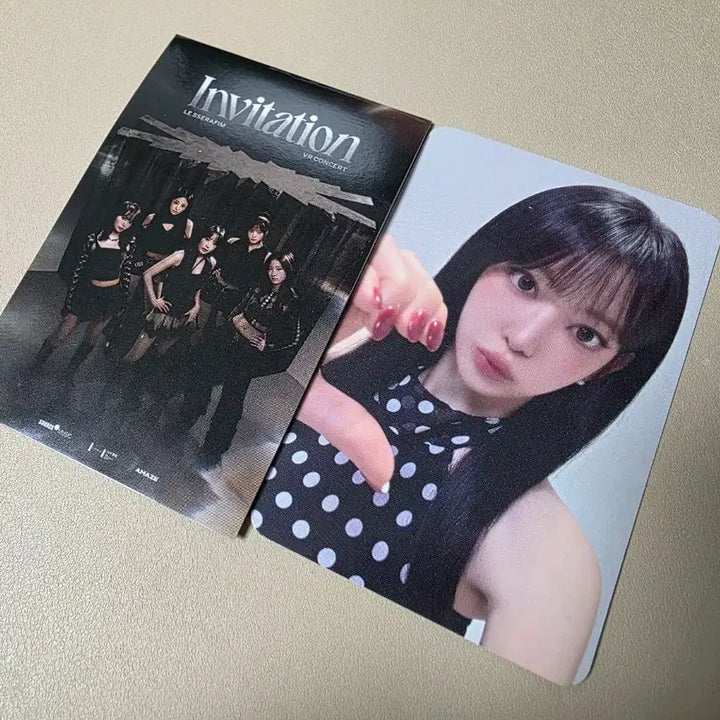 [BUNJANG] LE SSERAFIM Sakura Invitation VR Concert Photocard / 르세라핌 Invitation VR 콘서트 사쿠라  포토카드