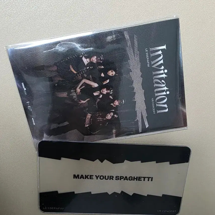 [BUNJANG] LE SSERAFIM Sakura Invitation VR Concert Photocard / 르세라핌 Invitation VR 콘서트 사쿠라  포토카드