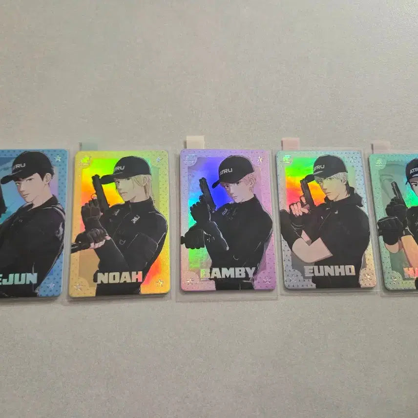 [BUNJANG] PLAVE Caligo 2 ID Pass Album Starshard Photocards (Set of 5) / 플레이브 칼리고2 ID PASS 앨범 스타샤드 포카 5장
