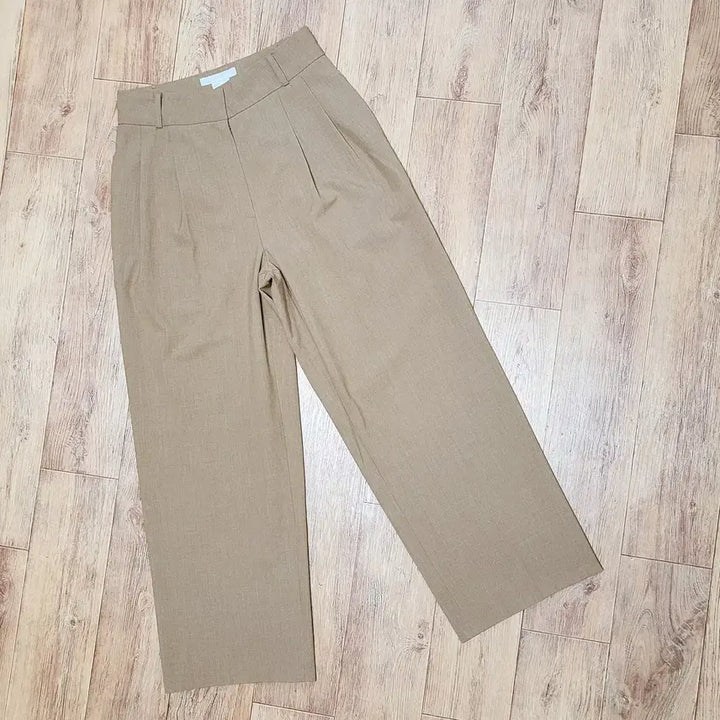 [BUNJANG] Amygrace Slacks Pants Camel Beige / 에이미그레이스(AMYGRACE) 슬랙스팬츠 55 새상품