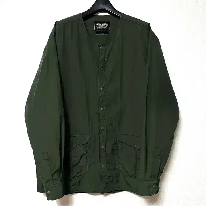 [BUNJANG] Prison Works Nylon Jacket Dark Olive / [L,100]프리즘웍스 나일론 자켓 다크올리브