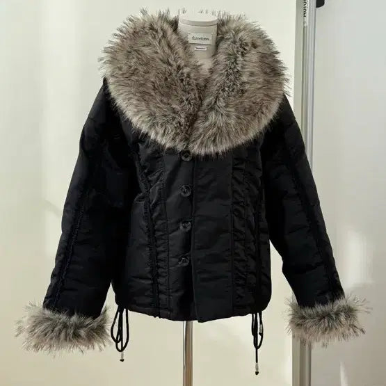 [BUNJANG] 3Times Hug Faux Fur Jacket / 쓰리타임즈 허그 퍼 자켓