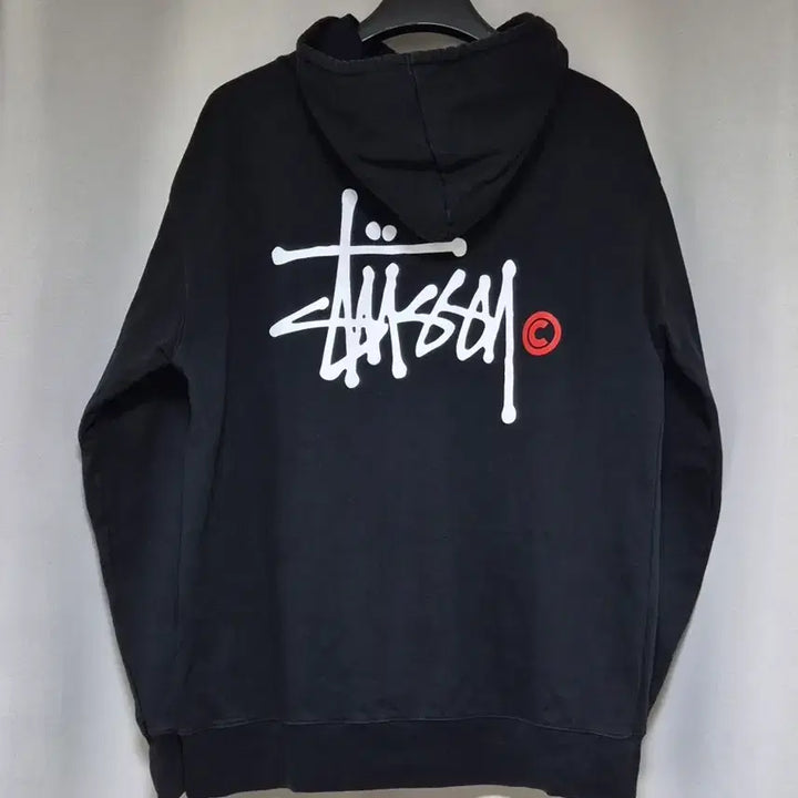 [BUNJANG] Stussy Basic Logo Hoodie Black XL / 스투시 베이직로고 후드티 블랙 XL