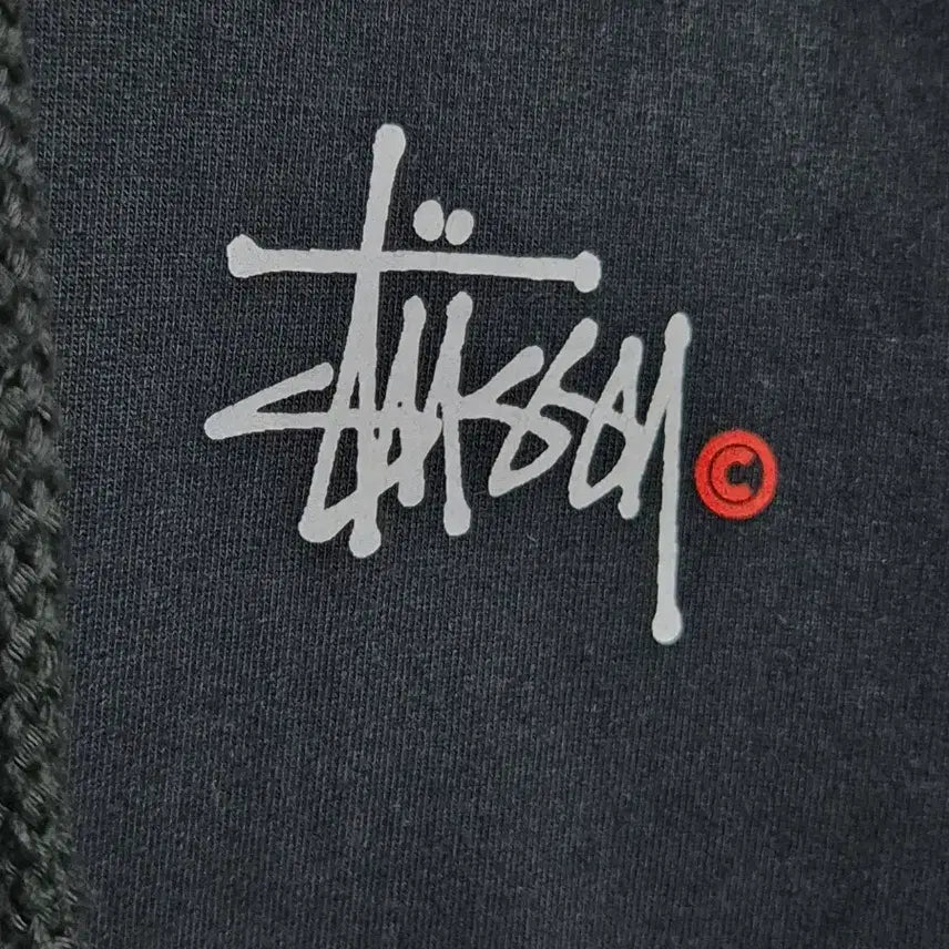 [BUNJANG] Stussy Basic Logo Hoodie Black XL / 스투시 베이직로고 후드티 블랙 XL