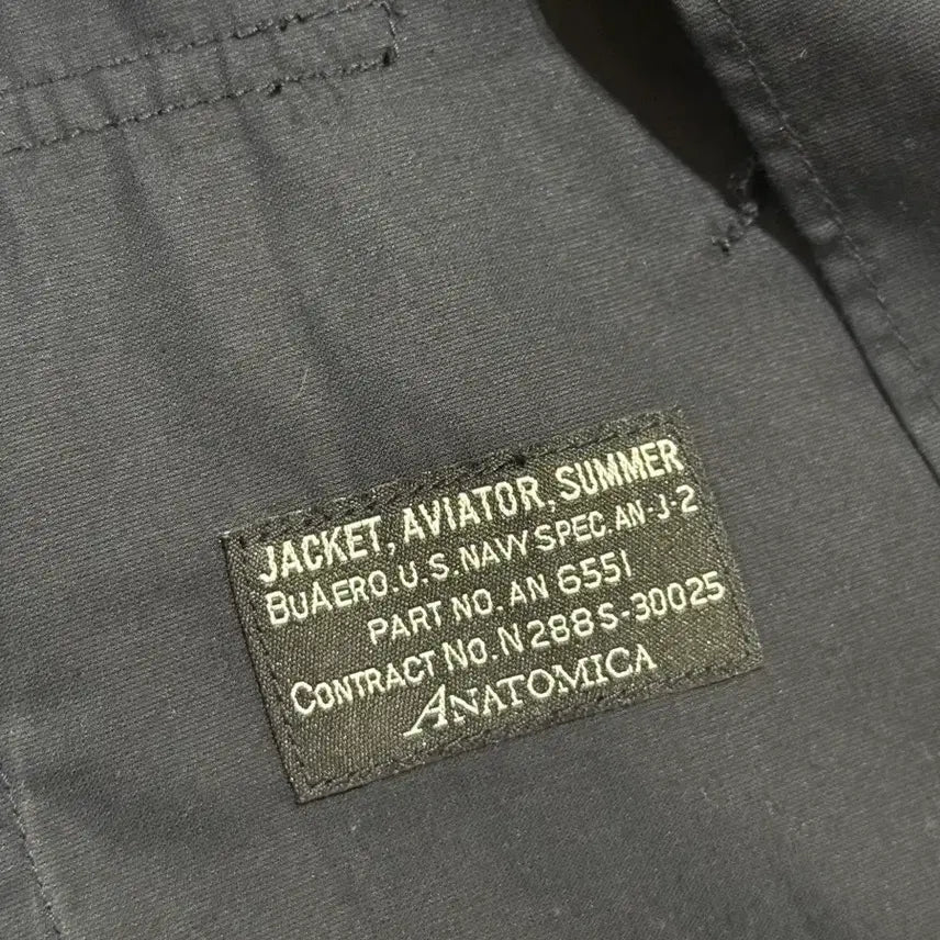 [BUNJANG] Anatomica USN Flight Jacket Navy (M) / 아나토미카 USN Flight Jacket 네이비 (M, 100)