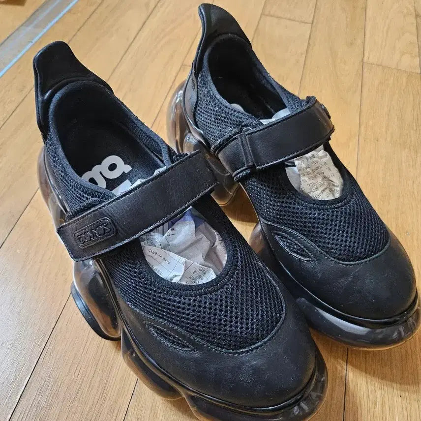 [BUNJANG] Grounds Muffy Mary Jane Black Shoes / 그라운즈 무피 메리제인 블랙 39 (240-245)