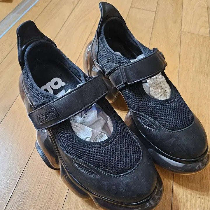 [BUNJANG] Grounds Muffy Mary Jane Black Shoes / 그라운즈 무피 메리제인 블랙 39 (240-245)