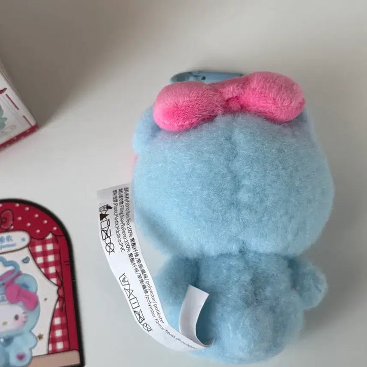 [BUNJANG] Sanrio Hello Kitty Love Bear Pajama Costume Plush Keychain / Toptoy 헬로키티 러브 베어 파자마 코스튬