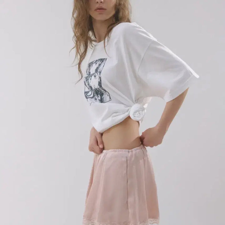 [BUNJANG] Headment Bella Satin Shorts (Pink) / 헤더먼트 bella satin shorts (pink) 새상품