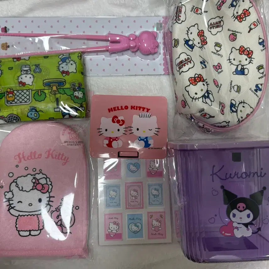 [BUNJANG] Sanrio Hello Kitty &amp; Kuromi Authentic Bundle Set (Sealed) / 산리오 헬로키티 쿠로미 정품 일괄 미개봉