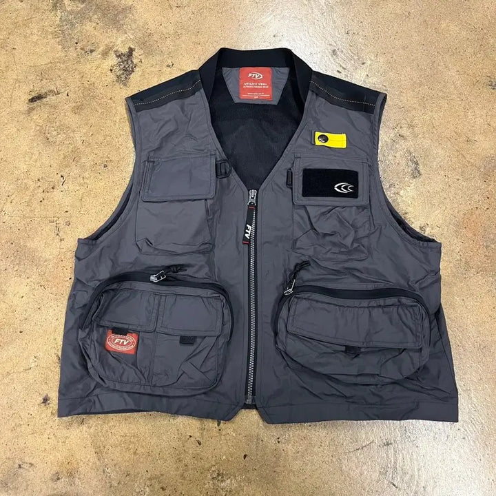 [BUNJANG] FTV Utility Vest Grey / [정품/100] FTV 유틸리티 조끼 그레이