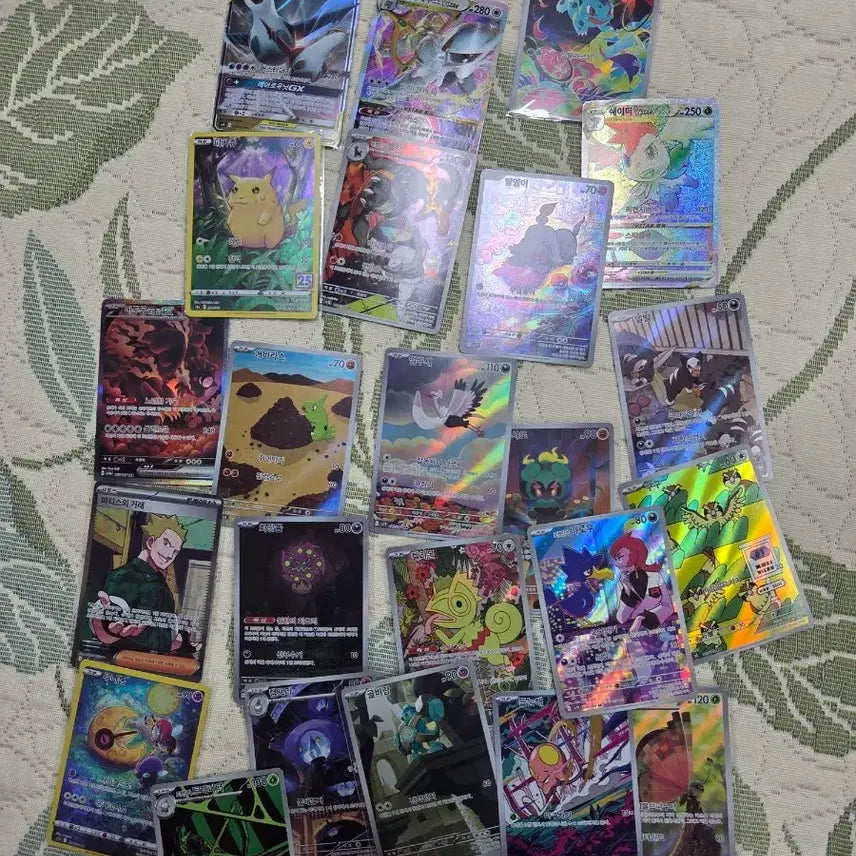[BUNJANG] Pokemon Card Bundle (V/GX/EX) - High Grade AR Cards Included / 포켓몬 카드 모음 (V/GX/EX) s급 ar 다수