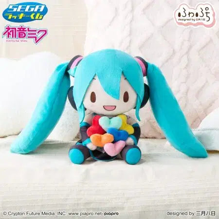 [BUNJANG] SEGA Hatsune Miku Fuwa Pucci Plush Last Prize / [미개봉] 미쿠 후와푸치 인형 라스트상
