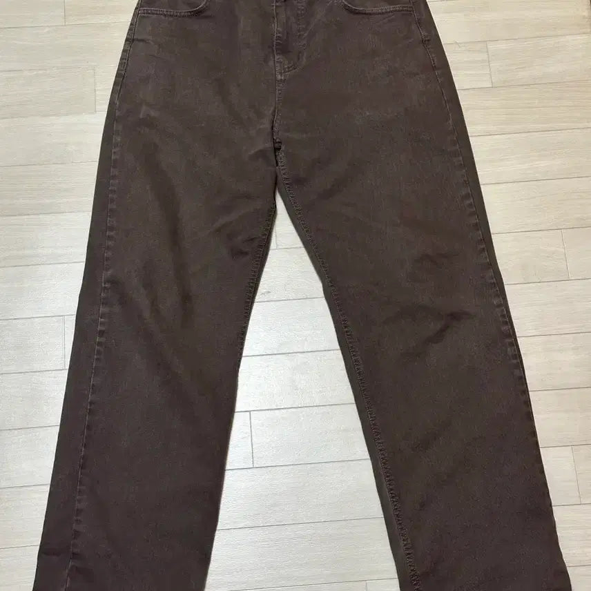 [BUNJANG] Mylibrary Garments Pants Brown / 마이라이브러리 가먼츠 팬츠 브라운