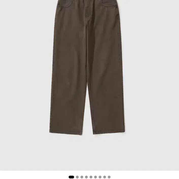 [BUNJANG] Mylibrary Garments Pants Brown / 마이라이브러리 가먼츠 팬츠 브라운