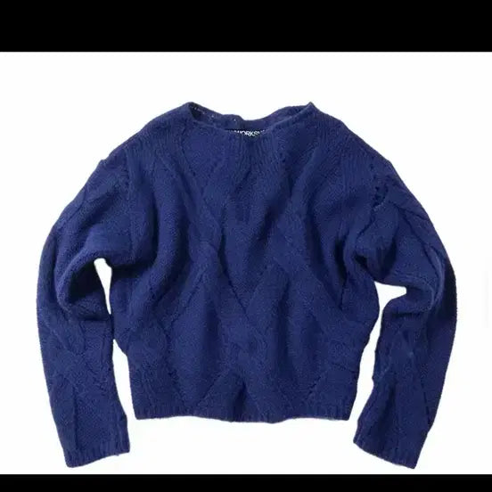 [BUNJANG] Odlyworkshop Cobalt Blue Knit / 오들리워크샵 odlyworkshop 니트
