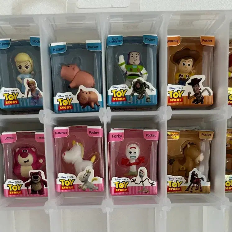 [BUNJANG] Toy Story Rice Bead Figures Full Set (12 Types) / 토이스토리 쌀알피규어