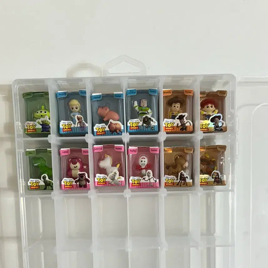 [BUNJANG] Toy Story Rice Bead Figures Full Set (12 Types) / 토이스토리 쌀알피규어