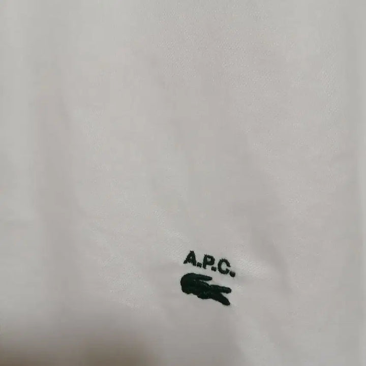 [BUNJANG] A.P.C. x Lacoste White Shirt XS / A.P.C. x 라코스테 화이트 셔츠 xs