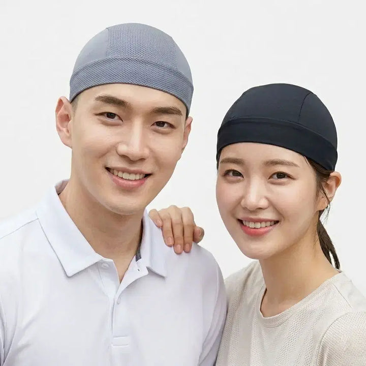 [BUNJANG] Unisex Cooling Inner Cap for Helmets / 남녀공용 냉감 이너캡 헬멧속모자 스포츠 두건