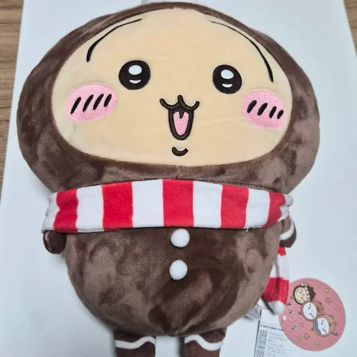 [BUNJANG] Monsieur Rabbit Ginger Bread Man Medium Plush / 먼작귀 진저맨 BIG 우사기 중형인형