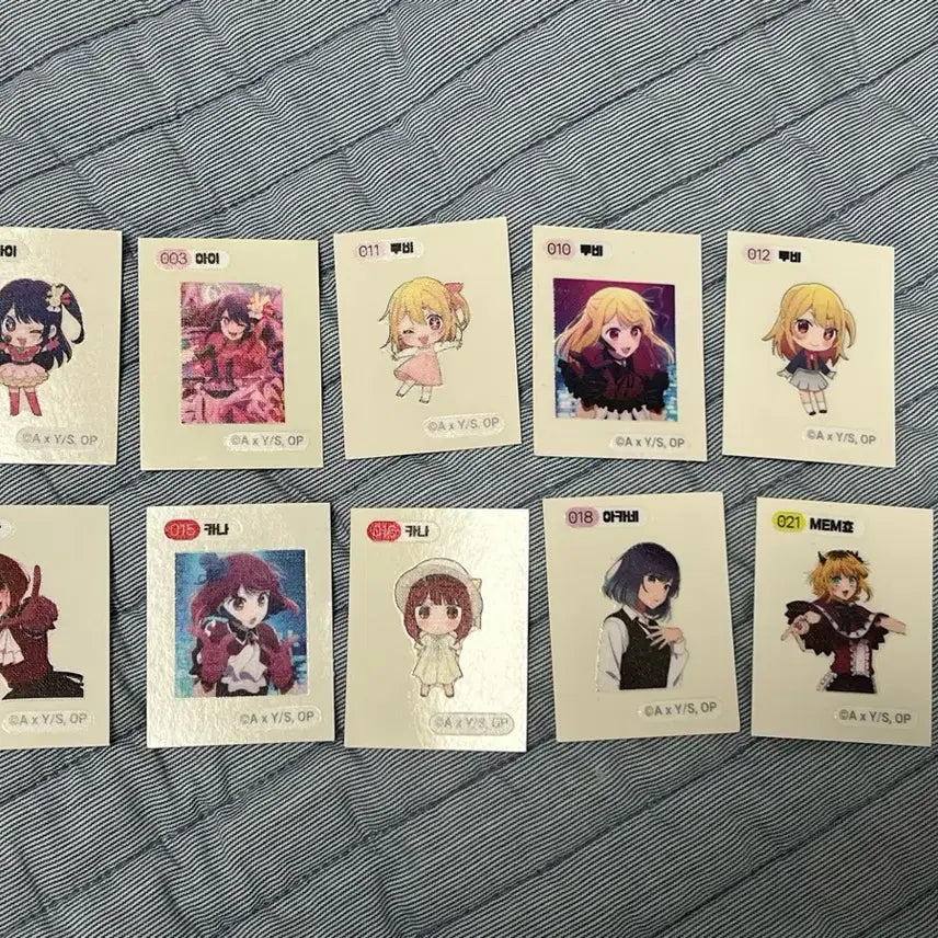 [BUNJANG] The Angel Next Door Spoils Me Rotten Bundle Set Sticker Set / ( 일괄 ) 최애의 아이 띠부씰
