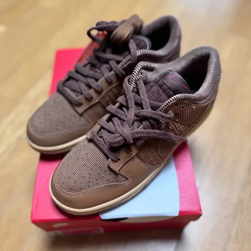 [BUNJANG] Nike Dunk Low Retro PRM Brown / 나이키 덩크 로우 레트로 PRM 브라운 280