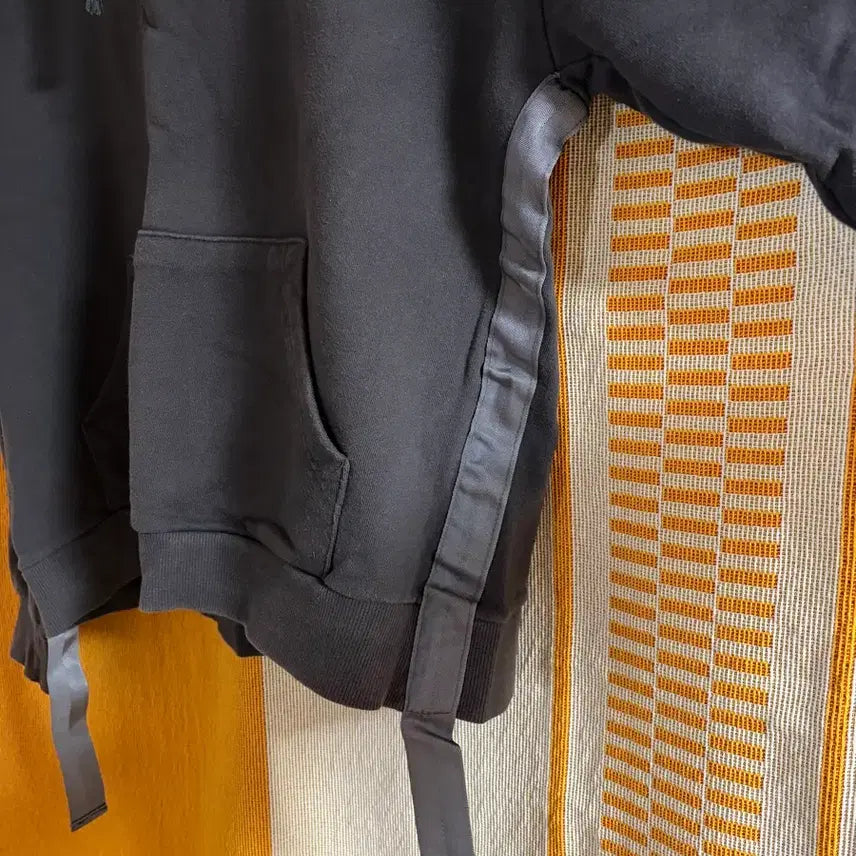 [BUNJANG] Vintage Charcoal Hoodie / 빈티지 차콜 후드티